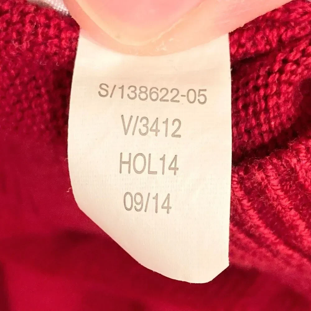 Banana Republic Men's Red V-Neck Sweater Size Medium